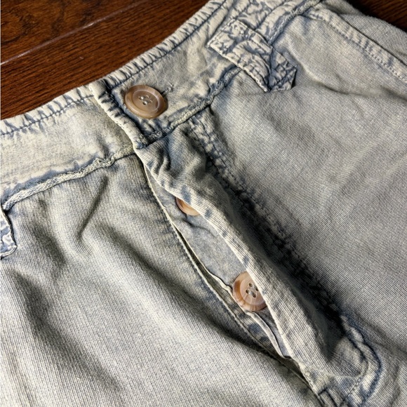 Free People Denim Maxi Skirt/ Strapless Dress - Picture 4 of 5